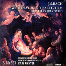 [중고] Karl Richter / Bach : Christmas Oratorio (3CD/digipack/수입/223052370)