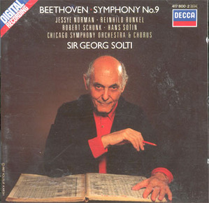 [중고] Georg Solti &amp; Jessye Norman / Beethoven : Symphony No.9 (4178002)