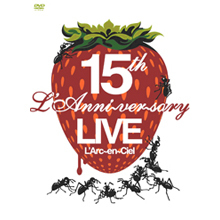 [DVD] L&#039;arc~En~Ciel (라르크 앙 시엘) / 15th L&#039;Anniversary LIVE - 라르크 멤버 사진 엽서 15종 세트 포함 (2DVD/미개봉)