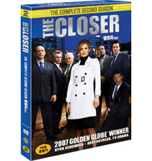 [DVD] The Closer : The Complete Second Season - 클로저 시즌2 (4DVD/미개봉)
