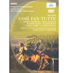[DVD] John Eliot Gardiner / Mozart : Cosi Fan Tutte (2DVD/수입/미개봉/0730269)