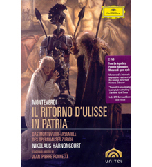 [DVD] Nicolaus Harnoncourt / Monteverdi : Il Ritorno D&#039;Ulisse In Patria (2DVD/수입/미개봉/0734268)