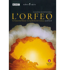 [DVD] Jordi Savall / Monteverdi : L&#039;Orfeo (수입/미개봉/oa0843d)
