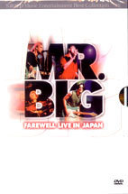 [DVD] Mr. Big / Farewell Live In Japan (미개봉)