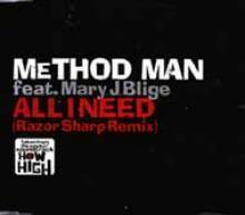 [중고] Method Man (feat.Mary J Blige) / All I Need (Single)