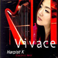 [중고] Harpist K (곽정) / Vivace, Electric Harp (CD+DVD/홍보용/du7307)