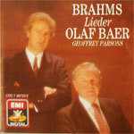 Olaf Baer, Geoffrey Parsons / Brahms : Lieder (수입/미개봉/cdc7497232)