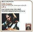 [중고] Jacqueline Du Pre, Stephen Bishop-Kovacevich / Beethoven : Cello Sonata No3,5 (수입/cdm7691792)
