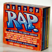 [중고] V.A. / Best Of RAP (4CD,수입)