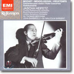 [중고] Jascha Heietz / Violin Concerto (수입/724356519121)
