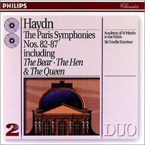Neville Marriner / Haydn : The Paris Symphonies Nos.82 - 87 (2CD/수입/미개봉/4387272)