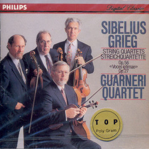 Guarneri Quartet / Sibelius, Grieg : String Quartets (미개봉/dp0914)