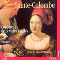Margaret Little, Susie Napper / Sainte-Colombe : Concerts A Deux Violes Esgales, N0.1-18, Vol.1 (수입/미개봉/2CD/ACD22275)