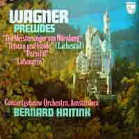 [중고] [LP] Bernard Haitink / Wagner: Preludes (수입/6500932)
