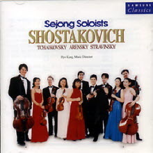 [중고] 세종 솔로이스츠 (Sejong Soloist) / Shostakovich, Tchaikovsky, Arensky, Stravinsky (홍보용/scc013sjs)