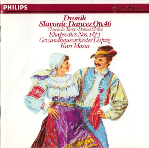 [중고] Kurt Masur / Dvořák: Slavonic Dances Op. 46 (수입/4166232)