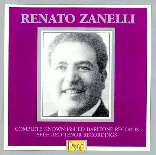 [중고] Renato Zanelli / Zanelli: Complete Baritone Recordings (수입/gemmcd9028)