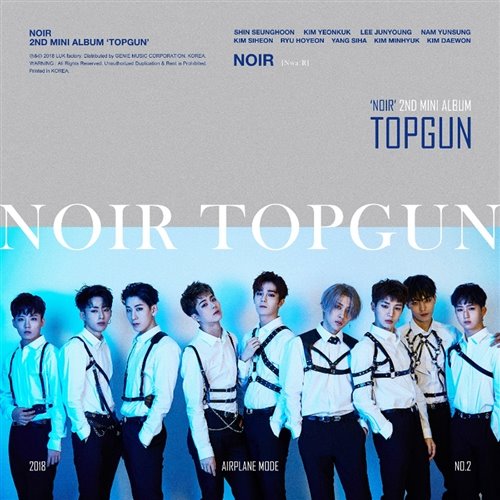 [중고] 느와르 (NOIR) / TOPGUN (2nd Mini Album/싸인/홍보용)