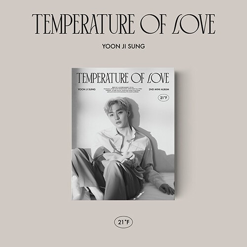 윤지성 / 미니 2집 Temperature Of Love (21F Ver./미개봉)