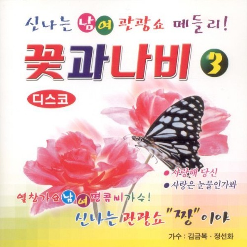 [중고] 김금복, 정선화 / 꽃과 나비 3 - 관광쇼