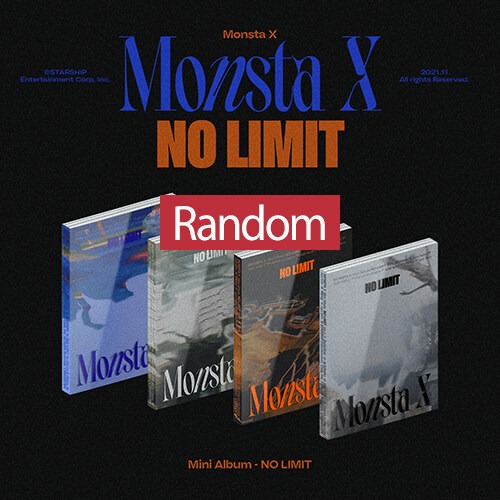 몬스타엑스 (Monsta X) / 미니 10집 NO LIMIT (버전 4종 중 랜덤발송) 미개봉