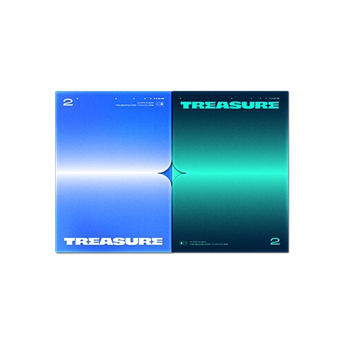 트레저 (Treasure) / TREASURE 1st MINI ALBUM (THE SECOND STEP : CHAPTER ONE) (BLUE+GREEN 세트판매/미개봉 / 포토북 ver)