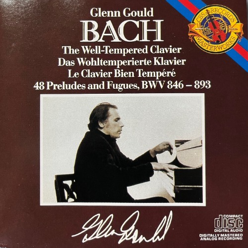[중고] Glenn Gould / Bach: The Well-Tempered Clavier, Piano Klavier (3CD/cc3k7008)