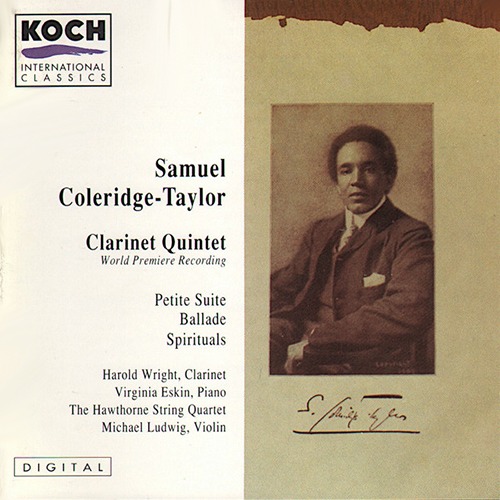 [중고] Samuel Coleridge-Taylor / Clarinet Quintet (수입/370562H1)