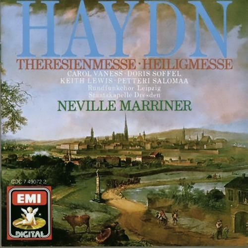 [중고] Neville Marriner / 하이든 : 테레지아 미사, 거룩미사 (Haydn : Heiligmesse, Theresienmesse/ekcd02083)