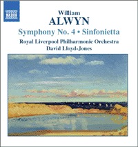 David Lloyd-Jones / 올윈 : 교향곡 4번, 현악 오케스트라를 위한 신포니에타 (Alwyn : Symphony No.4, Sinfonietta/수입/미개봉/8557649)