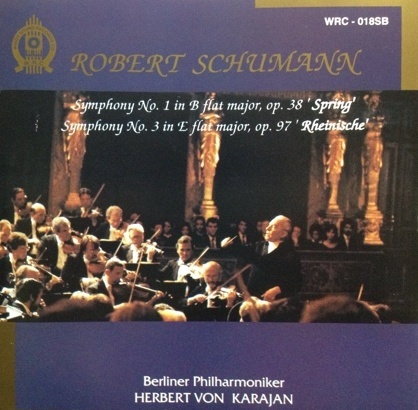 [중고] Herbert Von Karajan / Schumann: Symphony No.1,3 (wrc018sb)