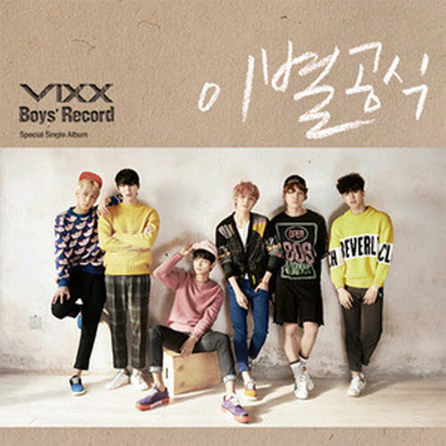 [중고] 빅스 (VIXX) / Boys&#039; Record (이별공식 Single)