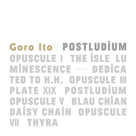 [중고] Goro Ito / Postludium