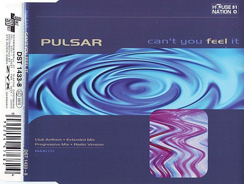 [중고] Pulsar / Can&#039;t You Feel It (수입/Single)