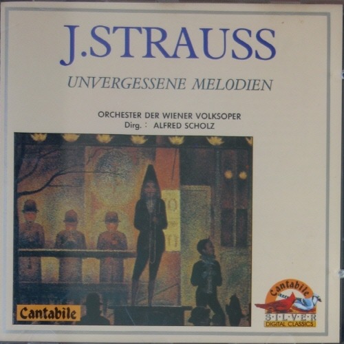 [중고] Alfred Scholz / Strauss : Unvergessene Melodien (srk5011)