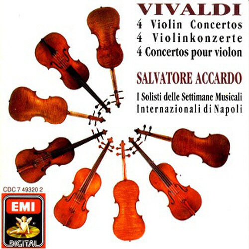 [중고] Salvatore Accardo / Vivaldi: Violin Concertos (수입/724348331427)