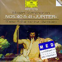 [중고] Leonard Bernstein / Mozart : Symphony No40.41 Jupiter (수입/4455482)