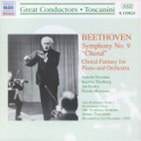 [중고] Arturo Toscanini / Beethoven : Symphony No.9 Choral Fantasy (수입/8110824)