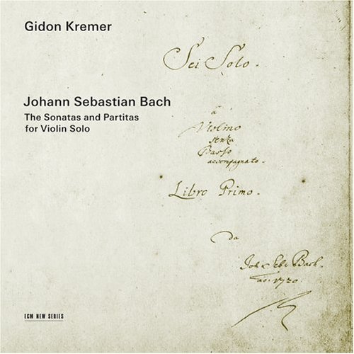 [중고] Gidon Kremer / 바흐 : 무반주 바이올린 소나타와 파르티타 (Bach : Sonatas and Partitas for Solo Violin BWV1001 - 1006) (2CD) - 4767291