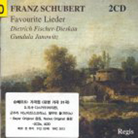 Fischer-Dieskau &amp; Janowitz / Schubert : Favourite Lieder (2CD/수입/미개봉/rrc2013)