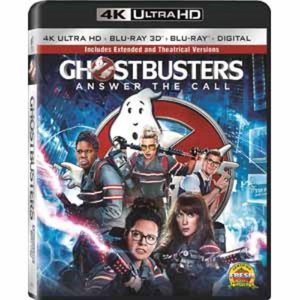 [중고] [Blu-Ray] Ghostbusters 2016 - 고스트 버스터즈 (수입/4K Ultra HD+3D Blu-Ray+Blu-Ray/한글자막없음)