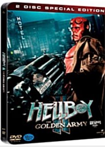 [중고] [DVD] Hellboy 2: The Golden Army - 헬보이 2: 골든 아미 (수입/2DVD/스틸북)