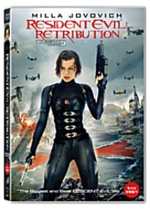[중고] [DVD] Resident Evil: Retribution - 레지던트 이블 5: 최후의 심판 (19세이상)