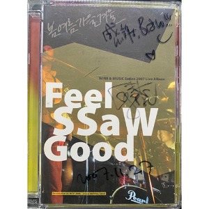 [중고] 봄여름가을겨울 / 2007 Live : Feel Ssaw Good (싸인)