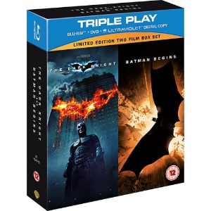 [중고] [Blu-Ray] Batman Begins / The Dark Knight - 배트맨비긴즈 / 다크 나이트 (수입/3Blu-Ray+2DVD/한글자막없음)
