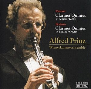 [중고] Alfred Prinz / Mozart: Clarinet Quintet In A Major Kv 581 (일본수입/cocq84550)