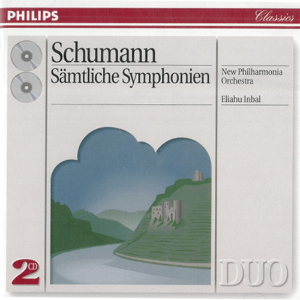 Eliahu Inbal / Schumann : Symphonies (2CD/미개봉/dp2708)