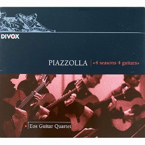 [중고] Piazzolla / 4 Seasons 4 Guitars (CD/CDX 25221-2/Digipack)