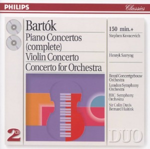 Haitink / Bela Bartok : Piano Concertos, Violin Concertos (수입/미개봉/2CD/438812)