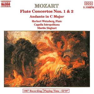 [중고] Martin Sieghart / Mozart Flute Concertos No.1, 2 (수입/8550074)